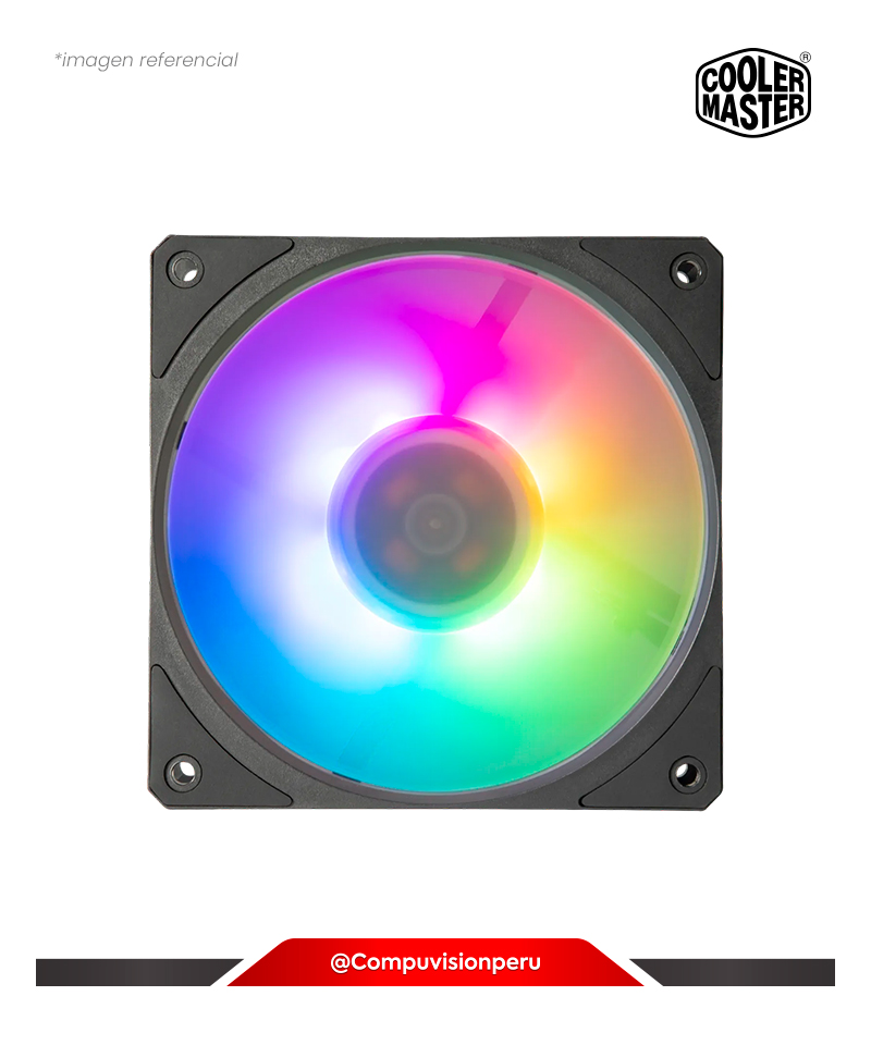 COOLER DE CASE COOLER MASTER MOBIUS 120P ARGB 120MM MFZ-M2DN-24NP2-R1