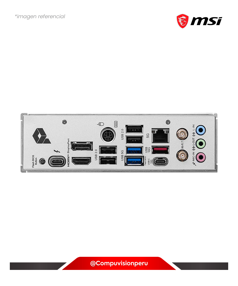 PLACA MSI PRO Z890-P WIFI LGA 1851 INTEL Z890 HDMI DP M.2 SATA 6GB BLUETOOTH