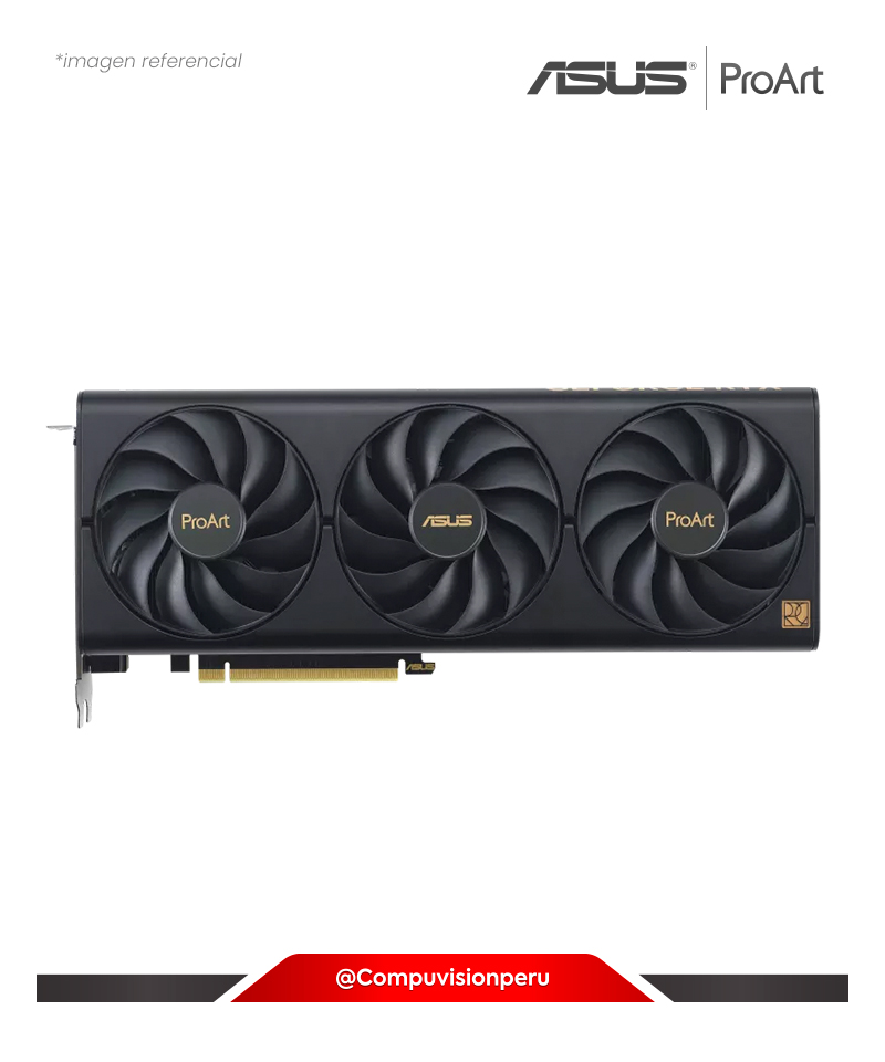VIDEO ASUS PROART GEFORCE RTX 4070 OC EDITION 12GB GDDR6X CUDA 5888 192-BIT HDMI DP PROART-RTX4070-O12G