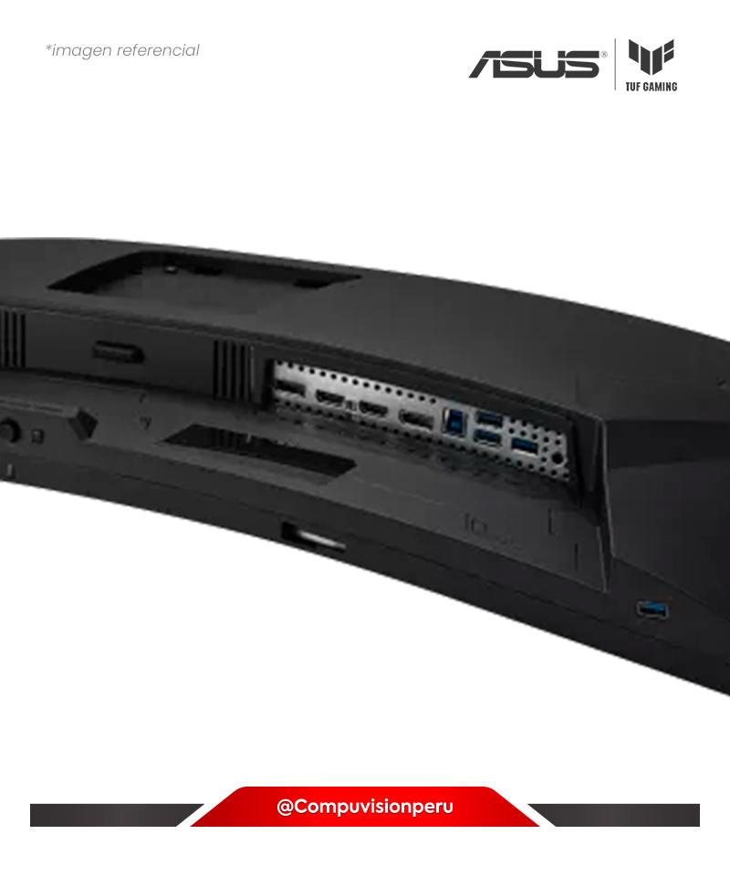 MONITOR 34 FAST VA ASUS TUF GAMING VG34WQL5A 4K WQHD 200HZ HD 400HZ 0.5MS VESA CURVED 1500R AMD FREESYNC SPEAKER 2W*2 HDMI DP USB