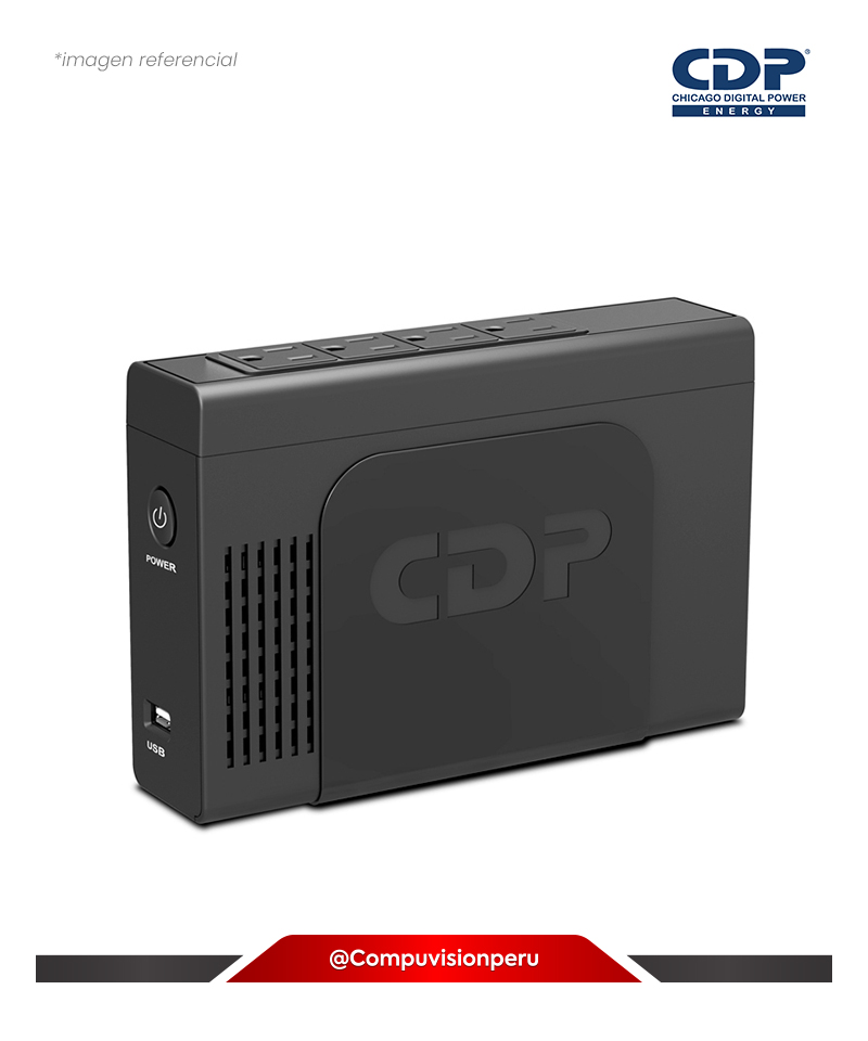 UPS CDP INTERACTIVO PORTATIL LI-504I 500VA 250W 4 SALIDAS
