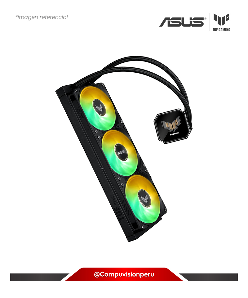 COOLER DE CPU ASUS TUF GAMING LC III 360 ARGB 3*120MM ARGB AMD INTEL TUF-GAMING-LC-III-360-ARGB