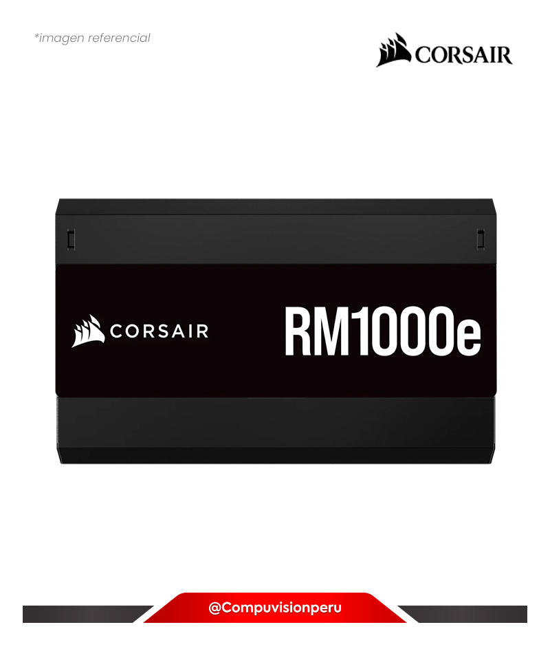 FUENTE 1000W COSAIR RME RM1000E 80 PLUS GOLD FULLY MODULAR LOW-NOISE CP-9020264-NA