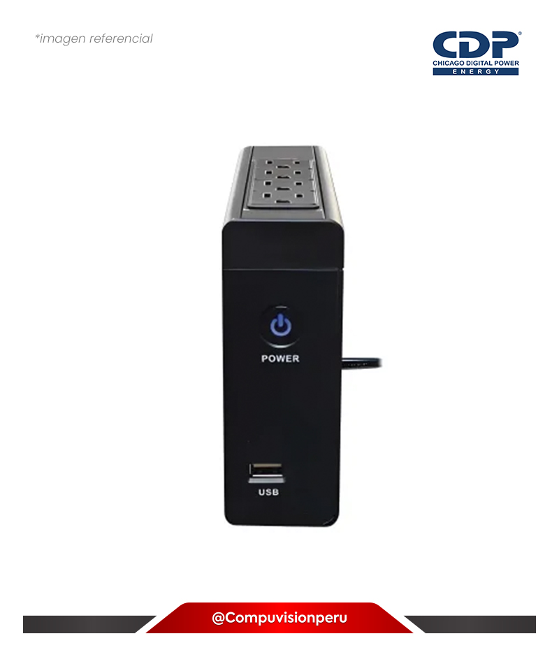 UPS CDP INTERACTIVO PORTATIL LI-504I 500VA 250W 4 SALIDAS