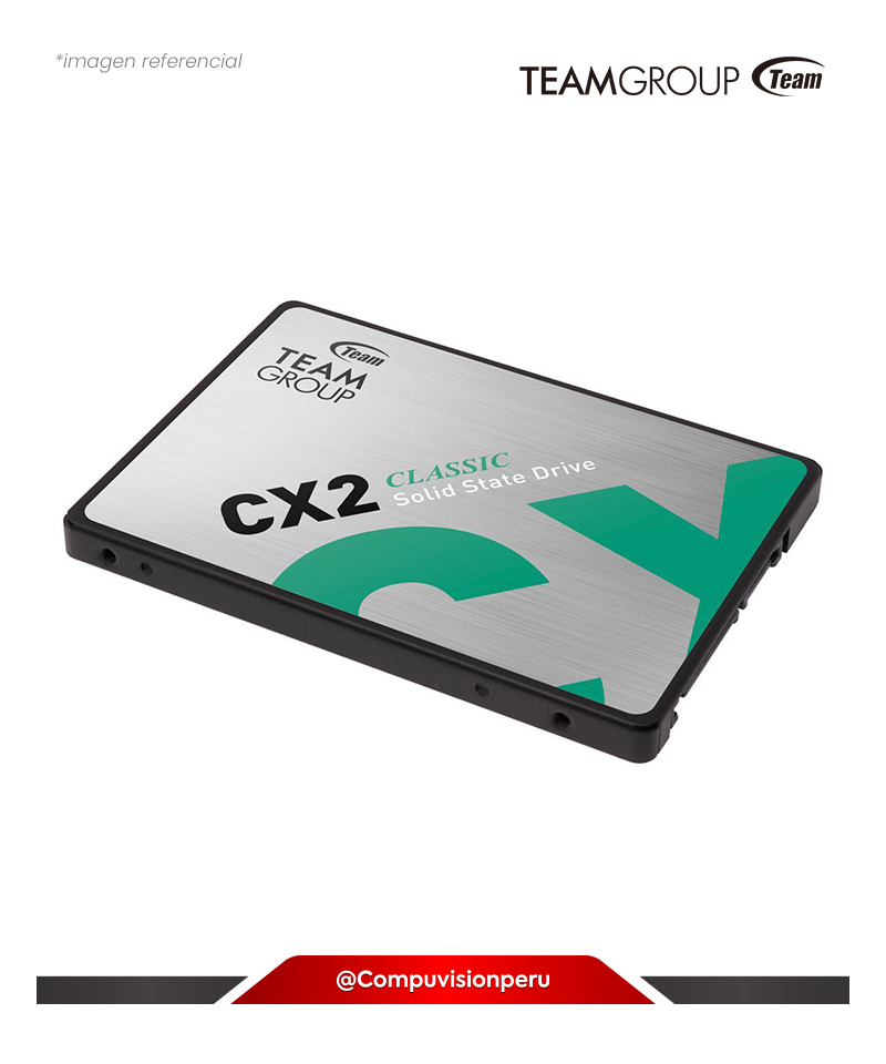 DISCO SOLIDO SSD 2TB TEAMGROUP CX2 CLASSIC  SATA III 6GB 2.5 T253X6002T0C101