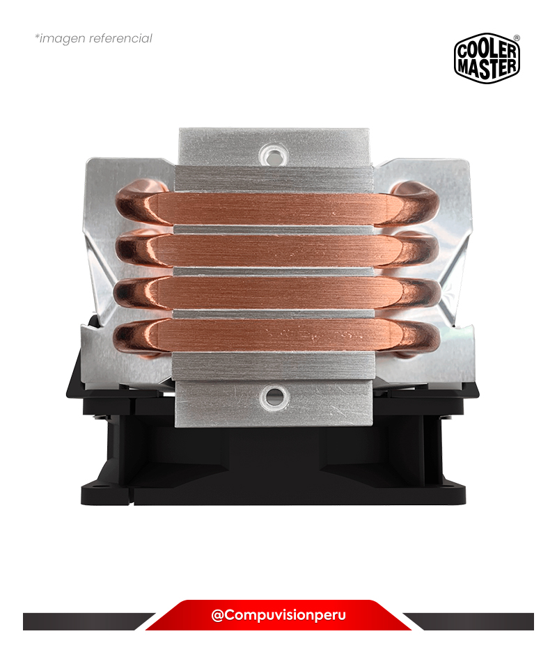 COOLER DE CPU COOLER MASTER HYPER H410R RGB RR-H410-20PC-R1