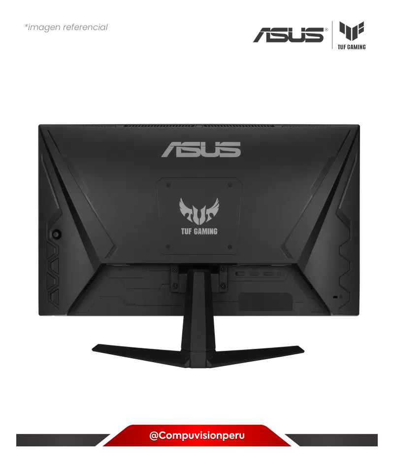 MONITOR 24 VA ASUS TUF GAMING VG247Q1A 1080P 165HZ 1MS HDMI DP