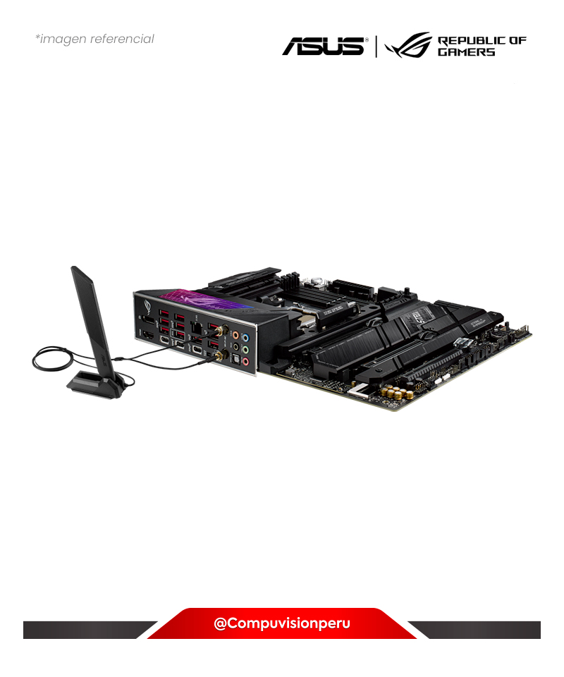 PLACA ASUS ROG STRIX X670E-E GAMING WIFI 6E AM5 AMD X670E DDR5 M.2 USB 3.2 SATA 6GB/S BLUETOOTH ATX
