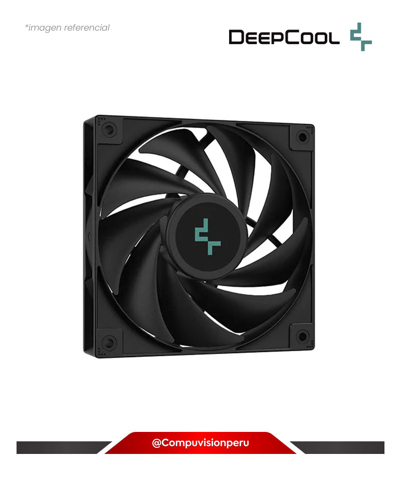 COOLER DE CPU DEEPCOOLAG400 PLUS BLACK INTEL AMD R-AG400-BKNNMD-G