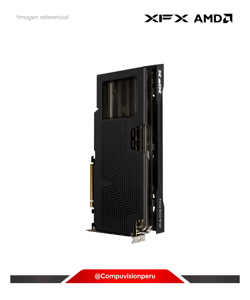 VIDEO XFX SWIFT AMD RADEON RX 9070 XT TRIPLE FAN GAMING 16GB GDDR6 HDMI DP SP 4096 256BIT PCI-E 5.0 RX-97TSWF3B9