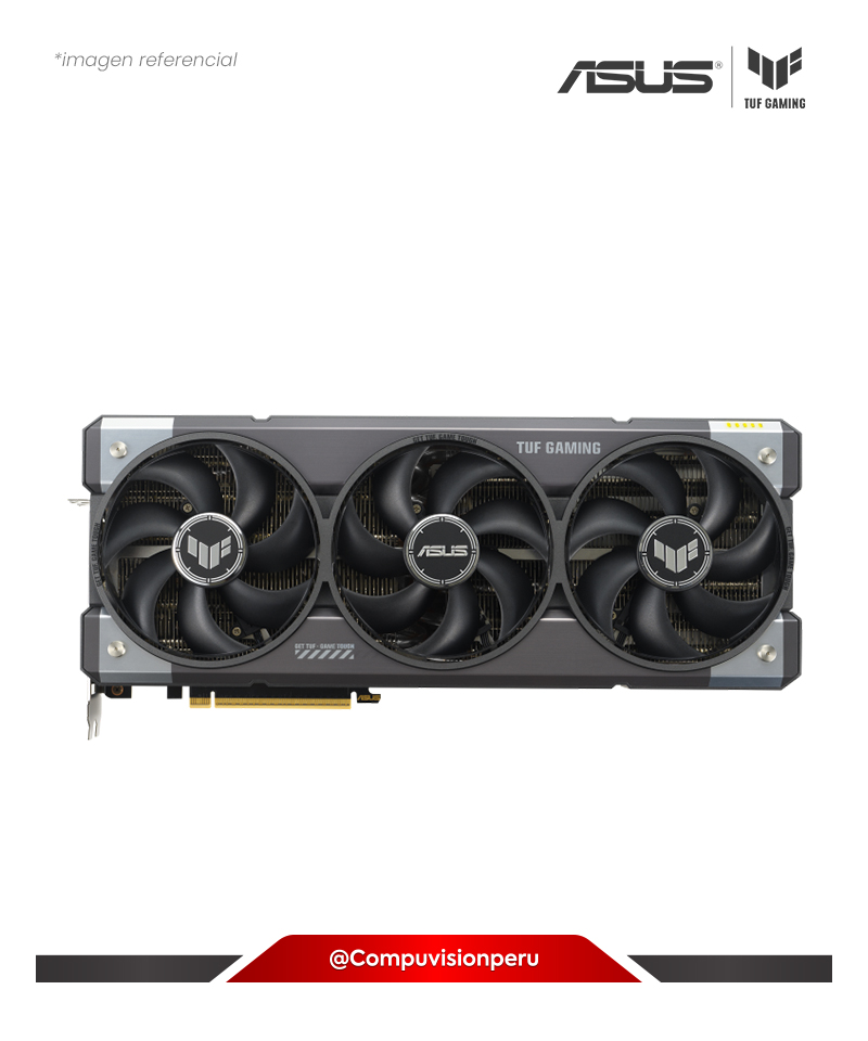 VIDEO ASUS TUF GAMING GEFORCE RTX 5080 16GB GDDR7 OC EDITION CUDA 10752 256-BIT HDMI DP ARGB TUF-RTX5080-O16G-GAMING