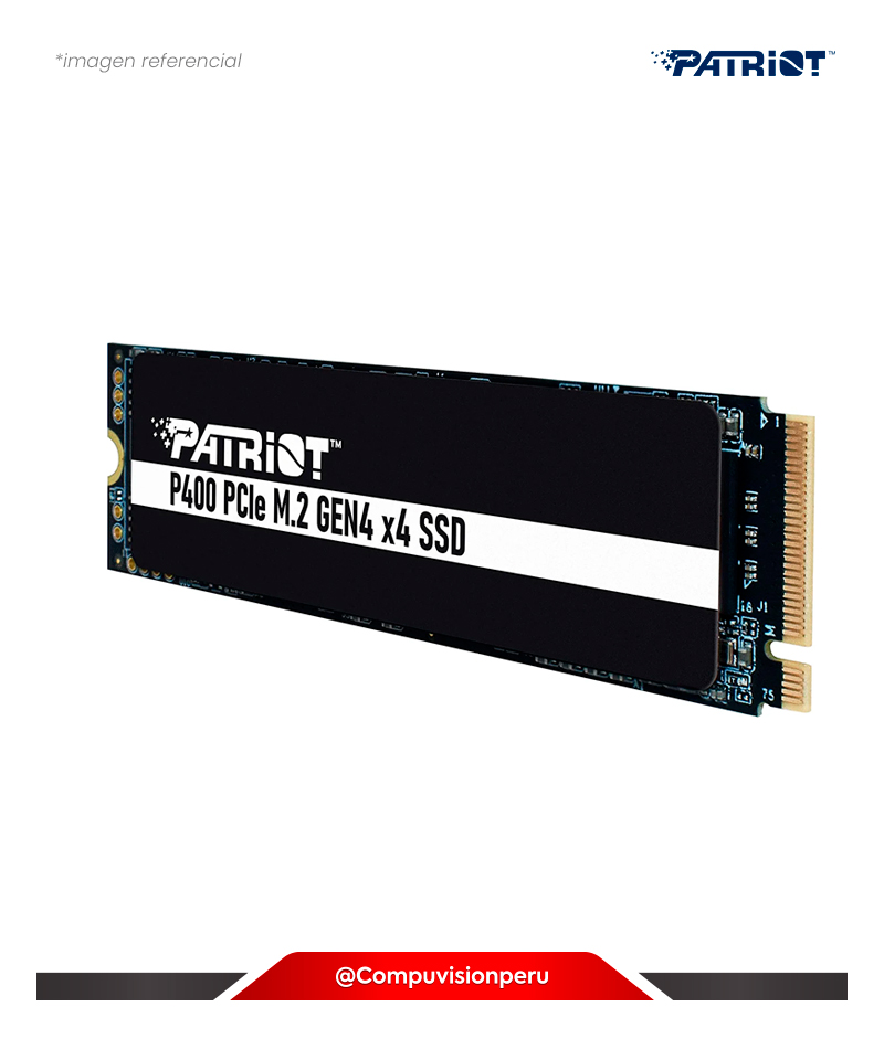 DISCO SOLIDO SSD 512GB PATRIOT P400 PCIEX GEN 4*4 M.2 PE000852-P400P512GM28H 814914029138