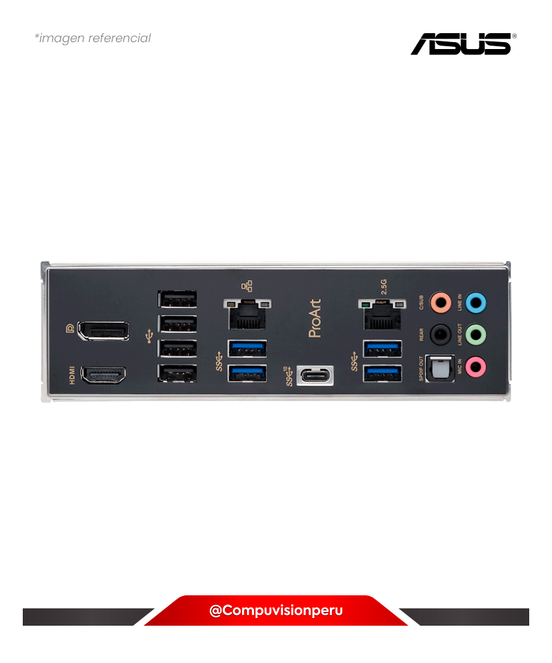 PLACA ASUS PROART B760-CREATOR D4 INTEL B760 LGA1700 DDR4 HDMI DP M.2 USB 3.2
