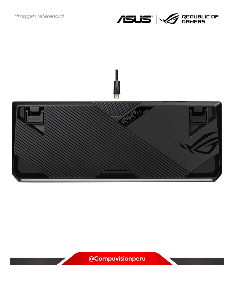 TECLADO ASUS X802 STRIX SCOPE NX TKL/NXRD/US USB 2.0 ROG NX RED 90MP01N6-BKUA00