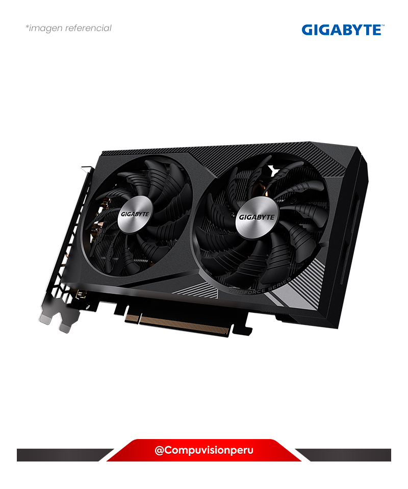 VIDEO GIGABYTE GEFORCE RTX 3060 WINDFORCE OC 12G CUDA 3584 12GB GDDR6 192 BIT HDMI DP PCI-E 4.0 X 16 GV-N3060WF2OC-12GD