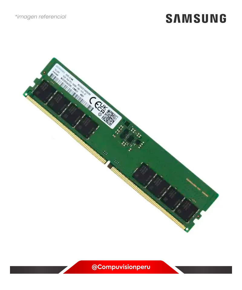 MEMORIA 16GB DDR5 5600MHZ SAMSUNG CL46 1.1V M323R2GA3EB0-CWMOL