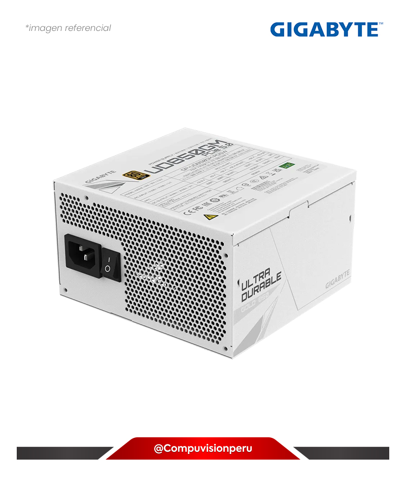 FUENTE 850W GIGABYTE UD850GM PG5W 80 PLUS GOLD FULL MODULAR GP-UD850GM PG5W