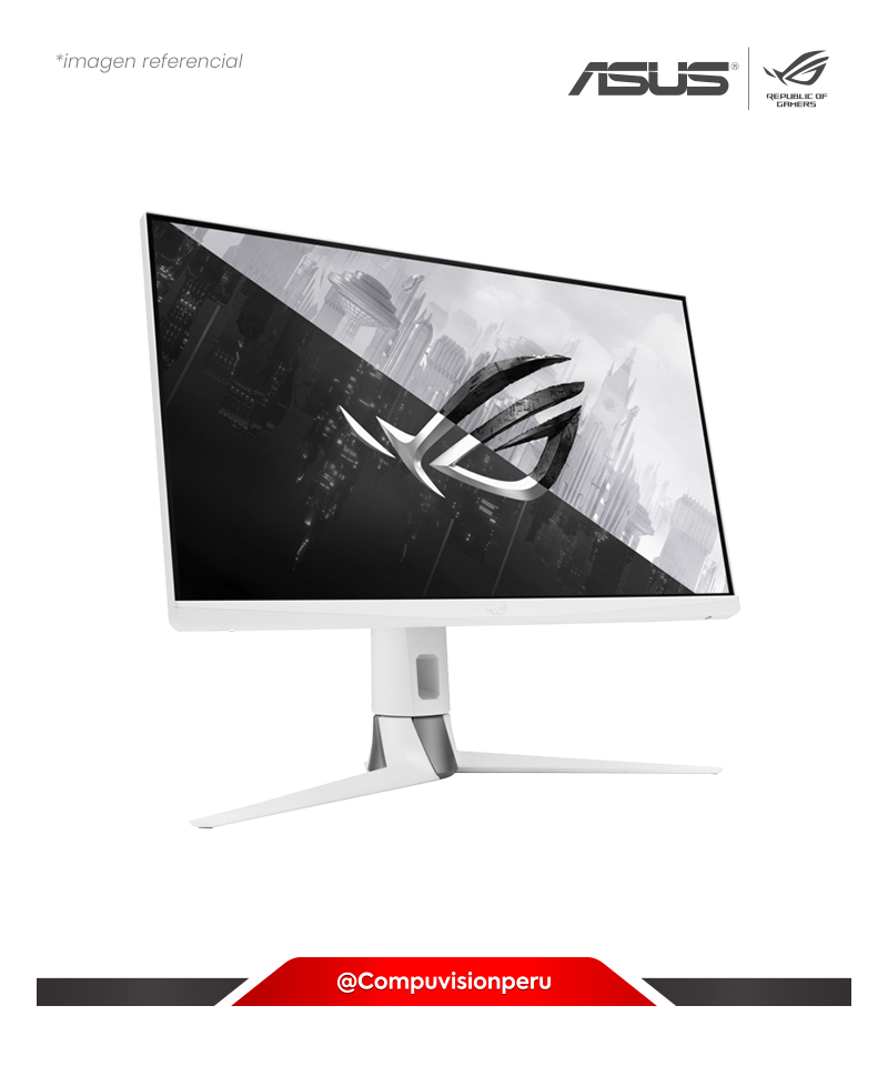 MONITOR 27 IPS ASUS ROG STRIX XG27AQ-W 2K WQHD 170HZ 1MS G-SYNC COMPATIBLE SPEAKER 2W*2 HDMI DP USB-HUB