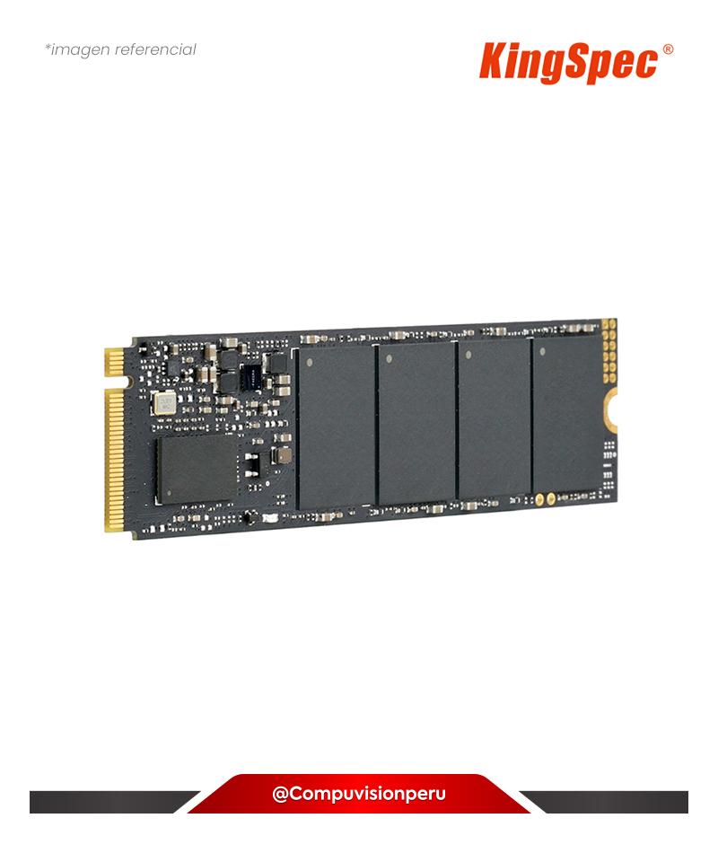DISCO SOLIDO SSD 2TB KINGSPEC XG 7000 M.2 2280 PCIE 4.0X4 NVME 1.4 3D NAND WITH HEATSINK
