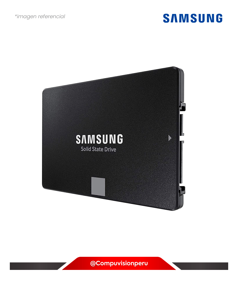 DISCO SOLIDO SSD 2TB SAMSUNG 870 EVO SATA 2.5 BLACK V-NAND GSRF MZ-77E2T0B/AM 400064571230
