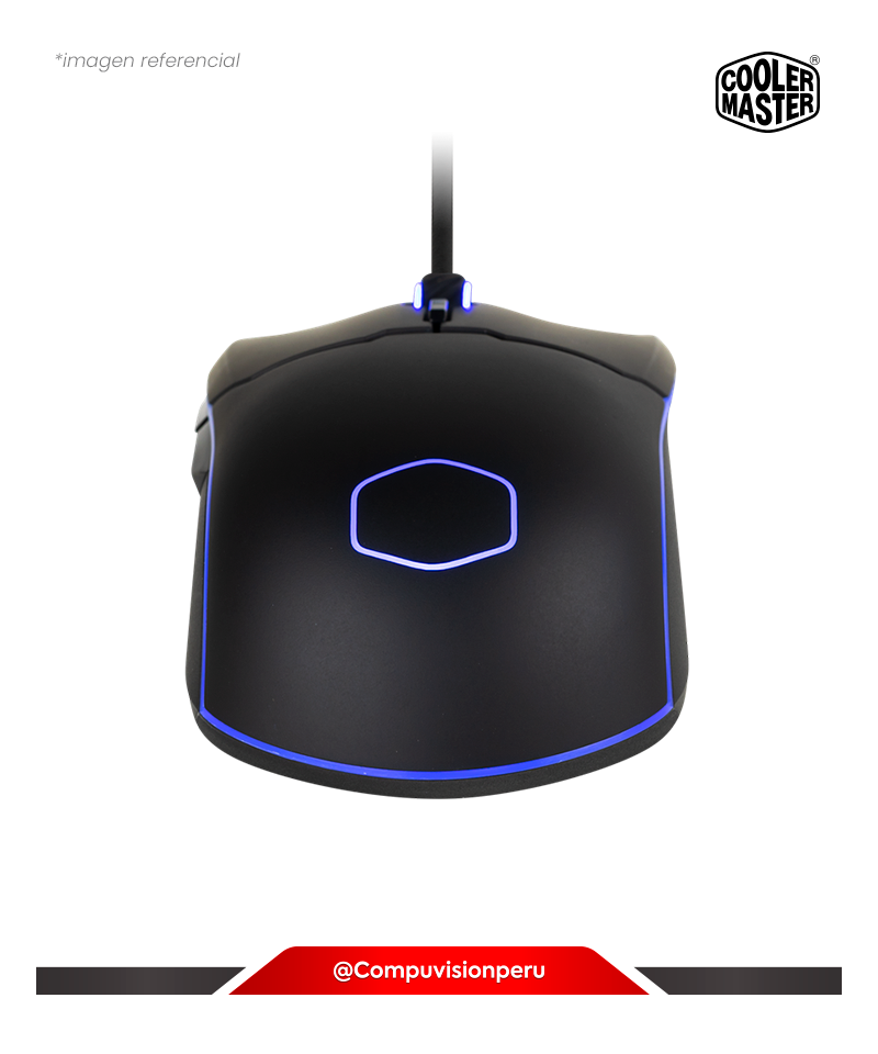 MOUSE COOLER MASTER CM110 RGB OPTICAL SENSOR ERGONOMICO USB2.0 CM-110-KKWO1