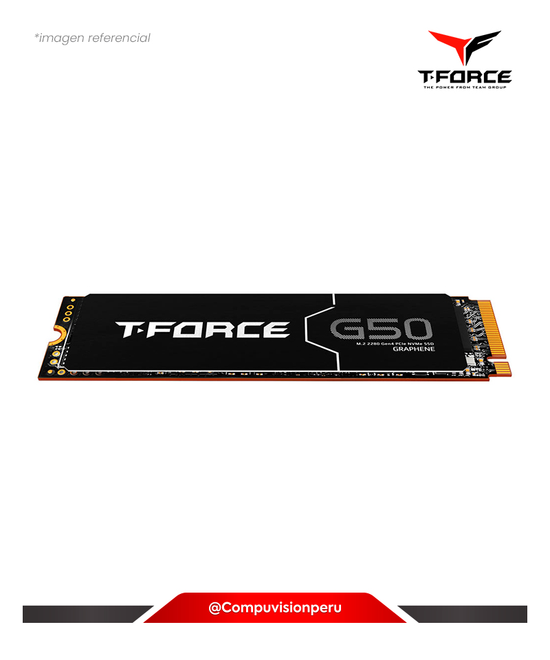 DISCO SOLIDO SSD 4TB TEAM GROUP T-FORCE G50 M.2 2280 PCIE 4.0 X4 CON NVME 1.4 TLC TM8FFE004T0C129