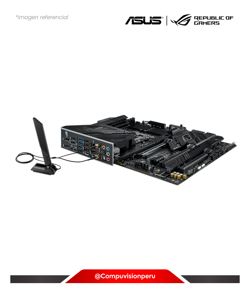 PLACA ASUS ROG STRIX Z790-F GAMING WIFI 6E LGA 1700 INTEL Z790 DDR5 M.2 PCIE 5.0 USB 3.2 BLUETOOTH ATX