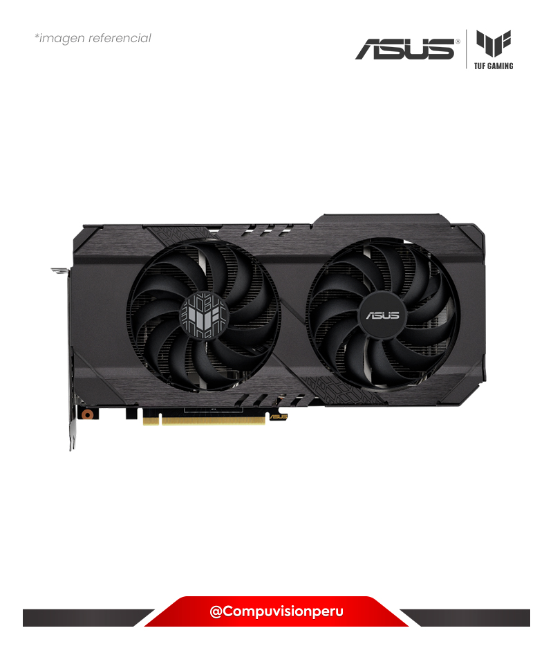 VIDEO ASUS TUF GAMING GEFORCE RTX 3050 OC EDITION 8GB GDDR6 CUDA 2560 128-BIT HDMI DP ARGB TUF-RTX3050-O8G-GAMING