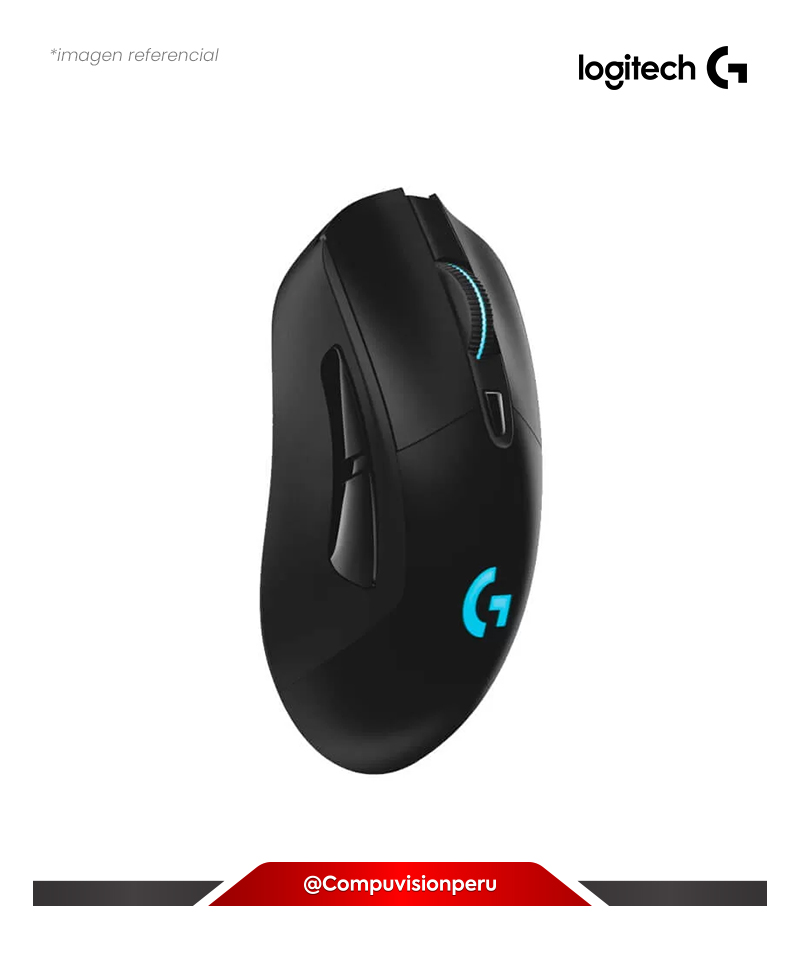 MOUSE LOGITECH G703 LIGHTSPEED WIRELESS BLACK 910-005639