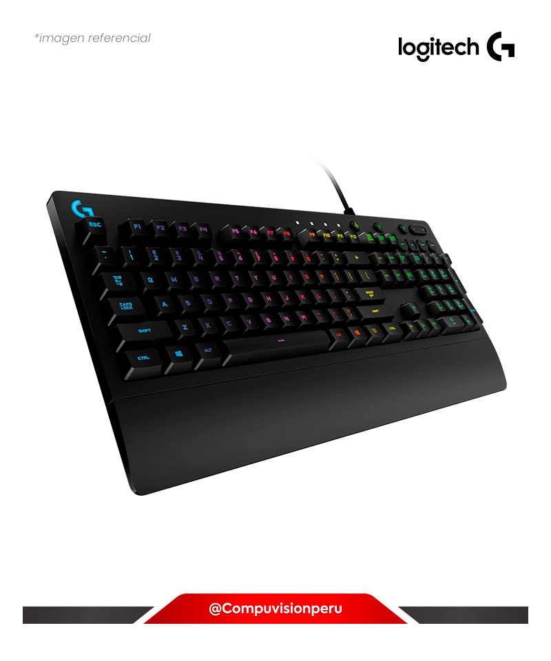 TECLADO LOGITECH G213 PRODIGY RGB GAMING USB (920-008084)