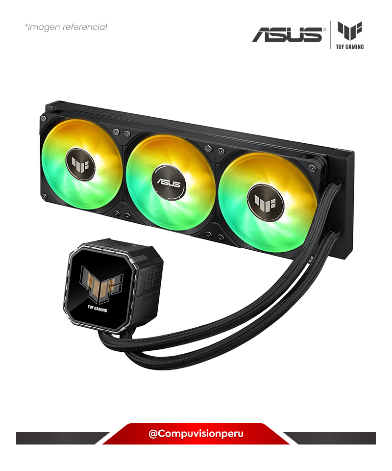 COOLER DE CPU ASUS TUF GAMING LC III 360 ARGB 3*120MM ARGB AMD INTEL TUF-GAMING-LC-III-360-ARGB