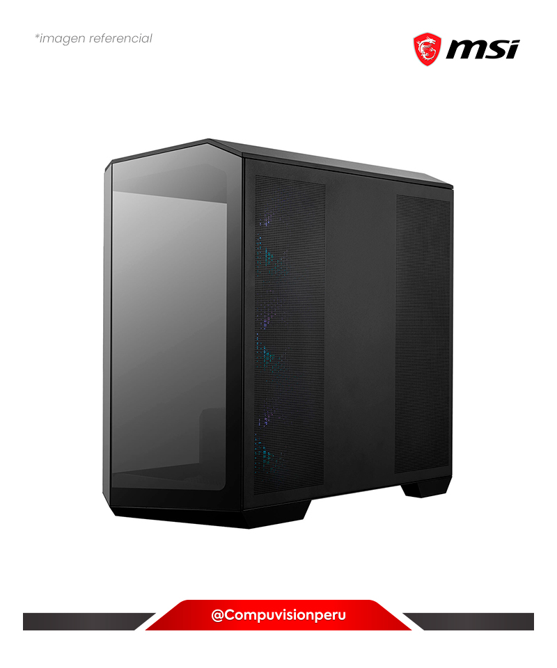 CASE MSI MAG PANO M100R PZ USB 3.2 TEMPERED GLASS MICRO ATX