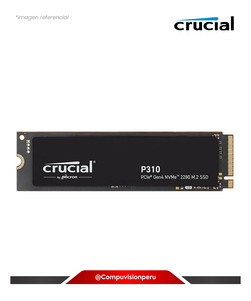 DISCO SOLIDO SSD 1TB CRUCIAL P310 2280 PCIE GEN4 3D NAND NVME M.2 SSD CT1000P310SSD801