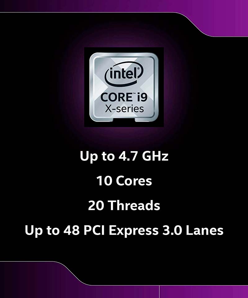 CPU INTEL CORE I9-10900X CASCADE LAKE 10/20 TH  3.7 GHZ LGA 2066 165W TURBO CORE 4.50GHZ