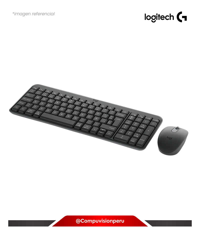 TECLADO Y MOUSE LOGITECH MK250 BLUETOOTH SP USB BLACK 920-013513