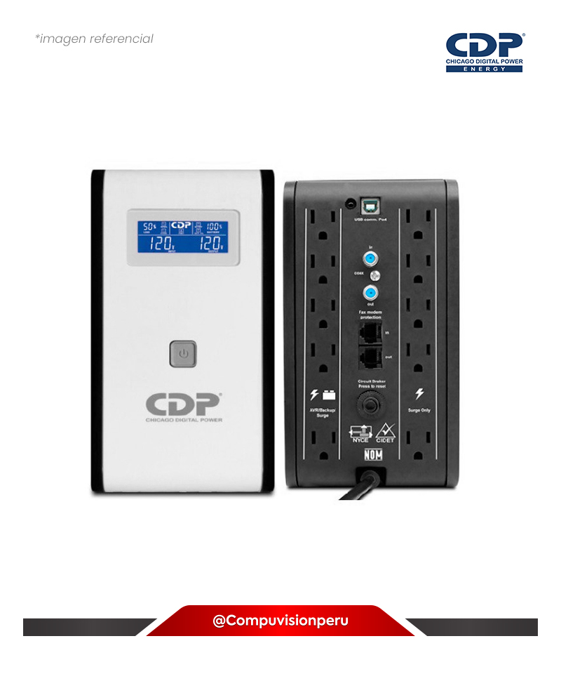 UPS CDP R-SAMRT 2010I 2000VA 1200W 220V (R-SMART2010I)