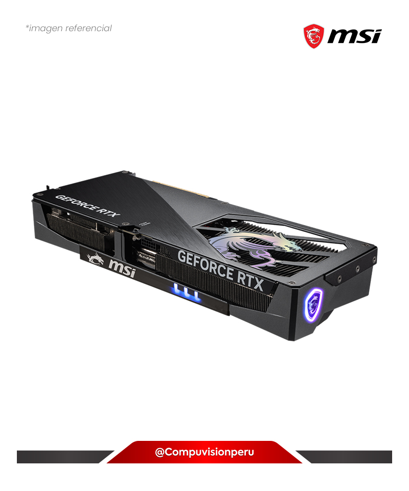 VIDEO MSI GEFORCE RTX 5080 16G GAMING TRIO OC 16GB GDDR7 256-BIT CUDA 10752 HDMI DP G5080-16GTC