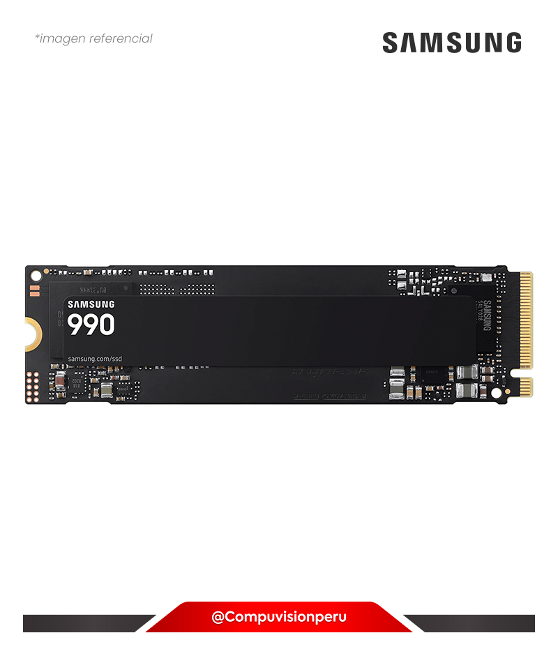DISCO SOLIDO SSD 1TB SAMSUNG 990 M.2 2280 V-NAND PCIE 4.0 X4 NVME 2.0 MZ-V9V1T0B/AM