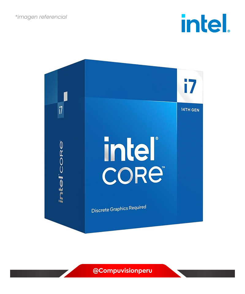 CPU INTEL CORE I7-14700F 20N 28TH 33MB 2.1GHZ LGA 1700 S/G CORE 5.4GHZ