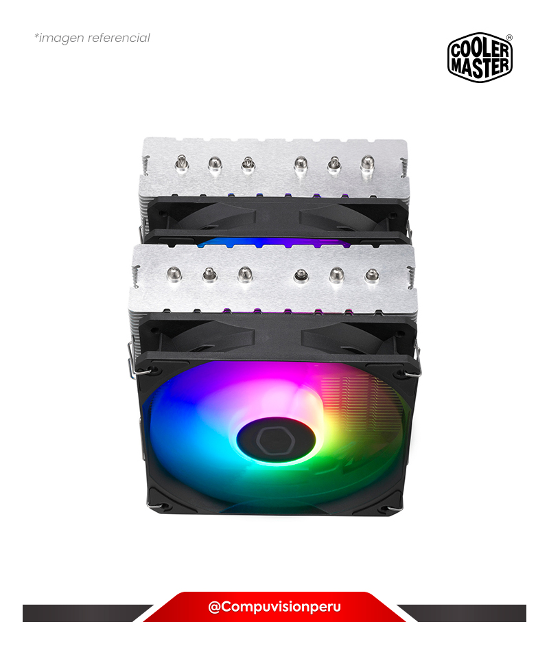 COOLER DE CPU COOLER MASTER HYPER 620S RGB 120MM RR-D6NA-17PA-R1