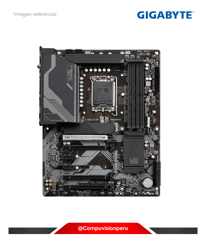 PLACA GIGABYTE Z790 UD AC  INTEL Z790 CHIPSET LGA1700 DDR5 HDMI DP WIFI