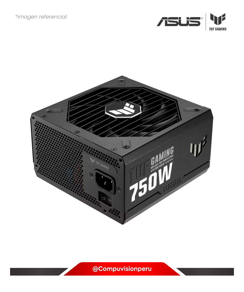 FUENTE 750W ASUS TUF GAMING 750G 80 PLUS GOLD ACTIVE PFC ATX 3.0