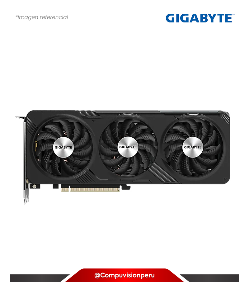 VIDEO GIGABYTE GEFORCE RTX 4060 GAMING OC 8G CUDA 3072 8GB GDDR6 128-BIT HDMI DP  GV-N4060GAMING OC-8GD