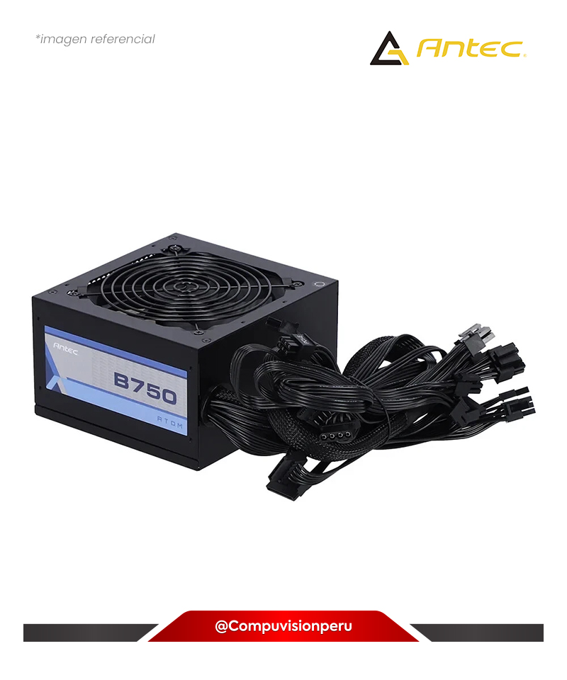FUENTE 750W ANTEC B750 80 PLUS BRONZE 0-761345-20003-5