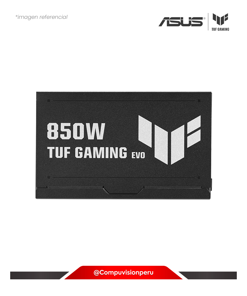 FUENTE 850W ASUS TUF GAMING 850W GOLD EVO ATX 3.1 80 PLUS GOLD ROHS FULL MODULAR TUF-GAMING-850G-EVO