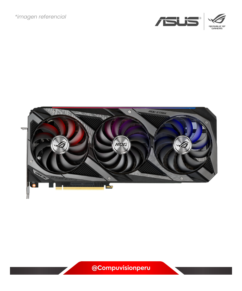 VIDEO ASUS GEFORCE ROG STRIX RTX 3080 TI OC 12GB GDDR6X GAMING 384-BIT CUDA 10240 HDMI/DP ROG-STRIX-RTX3080TI-O12G-GAMING