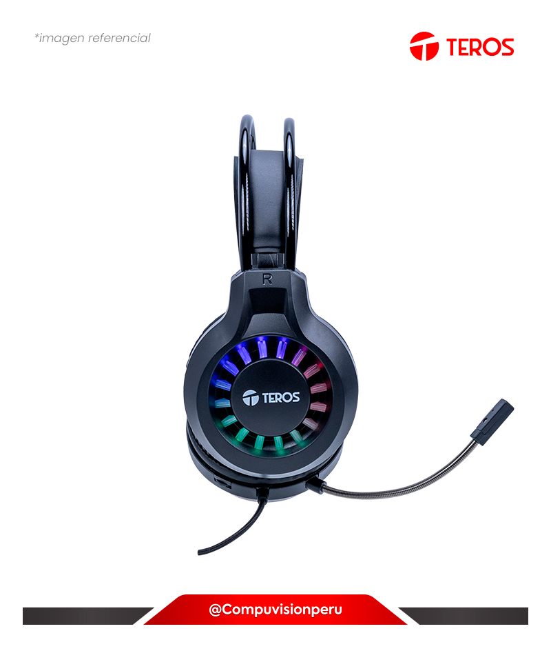 KIT 4 EN 1 TEROS TE-5014S TECLADO USB MOUSE 3600DPI HEADSET 3.5MM MOUSE PAD 30.00 X 23.00 X 0.30 CM