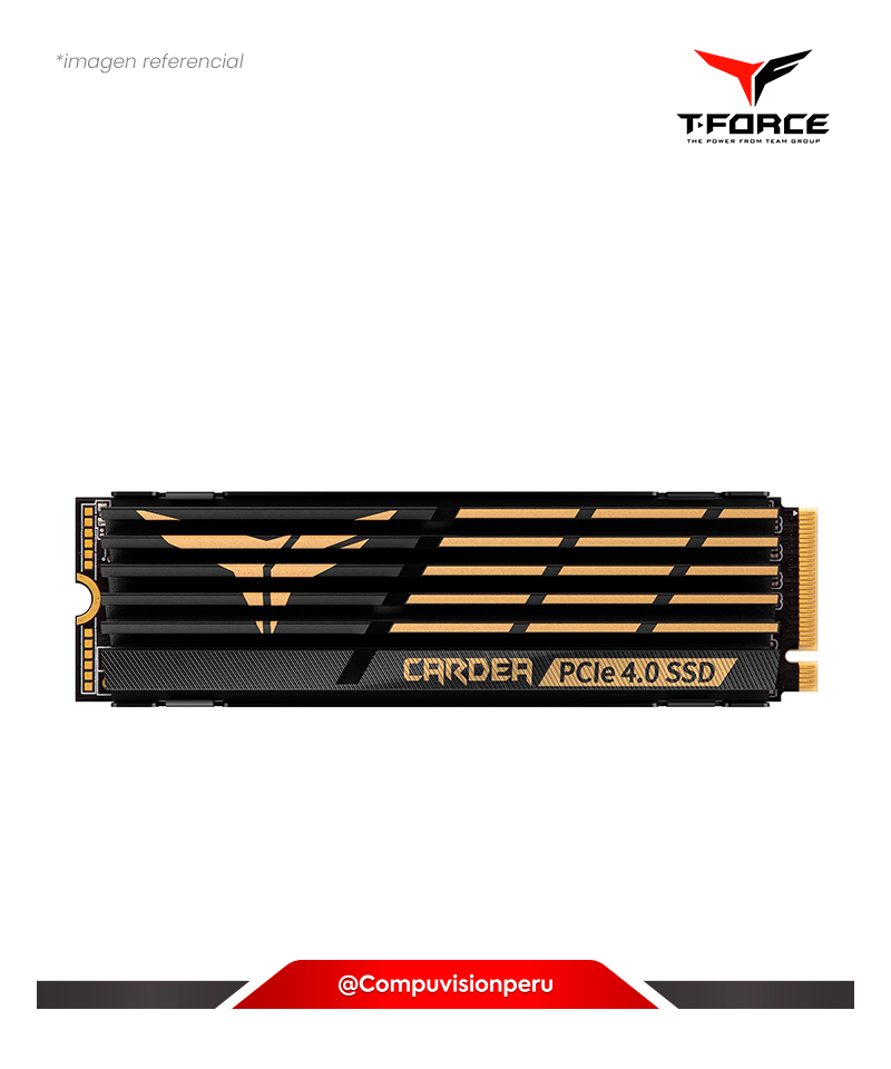 DISCO SOLIDO SSD 2TB TEAM GROUP T-FORCE CARDEA Z44Q M.2 2280 PCIEX GEN4*4 NVME TM8FPQ002T0C327 43201830