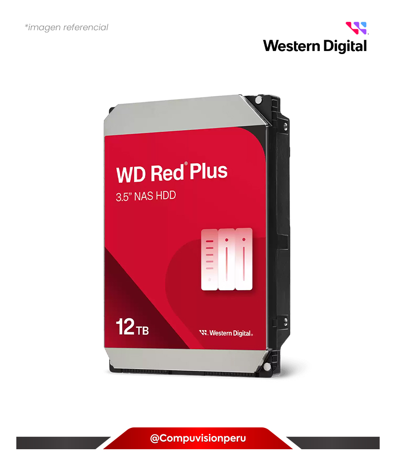 DISDO D 12TB WESTER DIGITAL RED PLUS NAS WD120EFGX SATA 7200RPM 3.5 CACHE 512MB