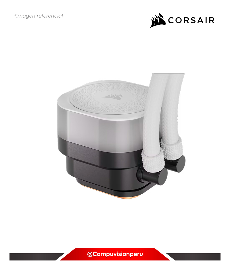 COOLER DE CPU CORSAIR ICUE LINK TITAN 240 RX RGB AIO WHITE INTEL AMD ALUMINUM CW-9061020-WW
